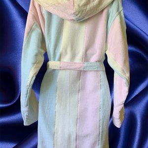 Women's Robe With a Hood. Cotton 100%.